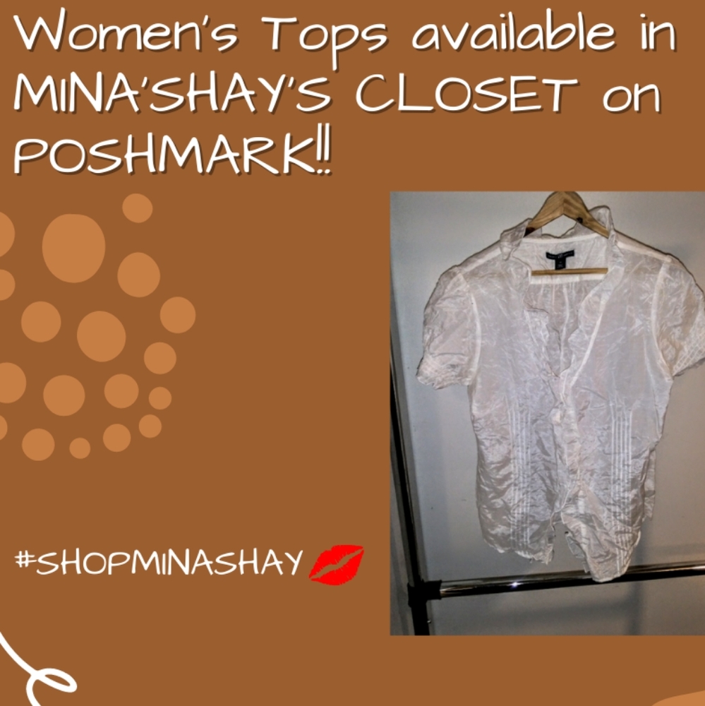 White Gap blouse